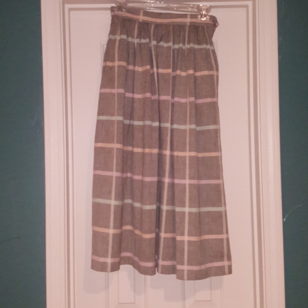 Vintage, Prophecy Linen Skirt, Size 8, EUC